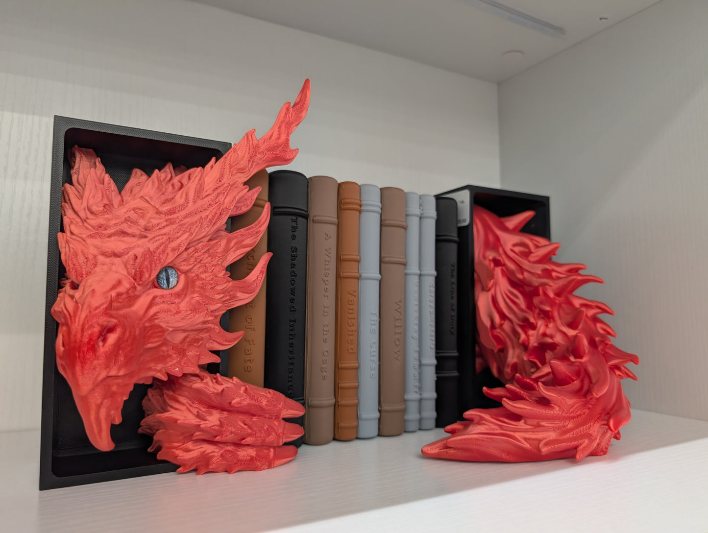 Inferno Dragon Bookend
