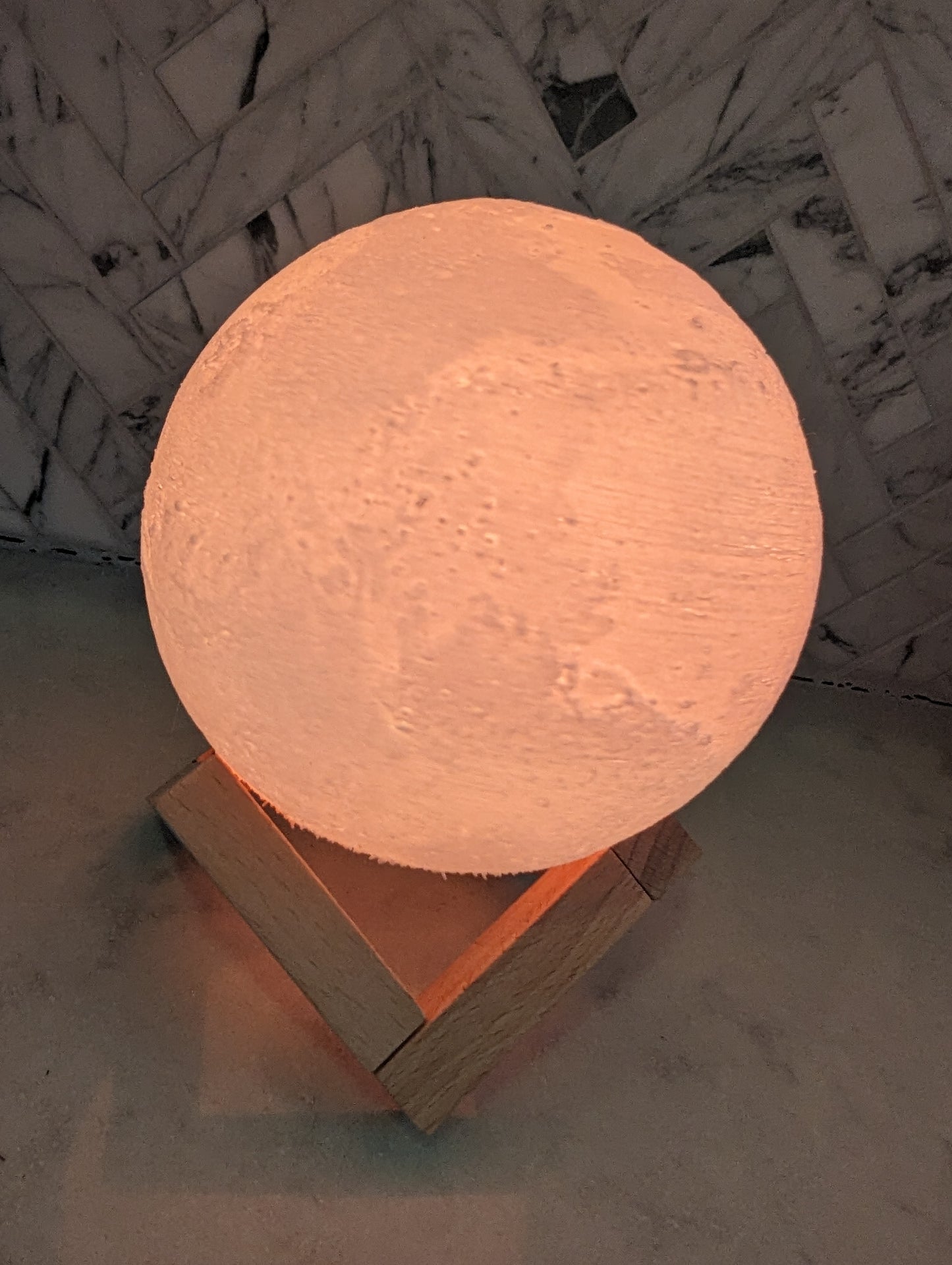 Solar System LED Light 3D Printed Multi-Color Lamps