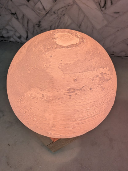 Solar System LED Light 3D Printed Multi-Color Lamps