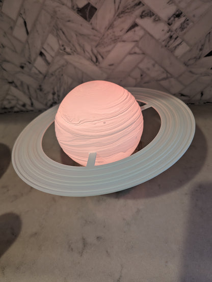 Solar System LED Light 3D Printed Multi-Color Lamps