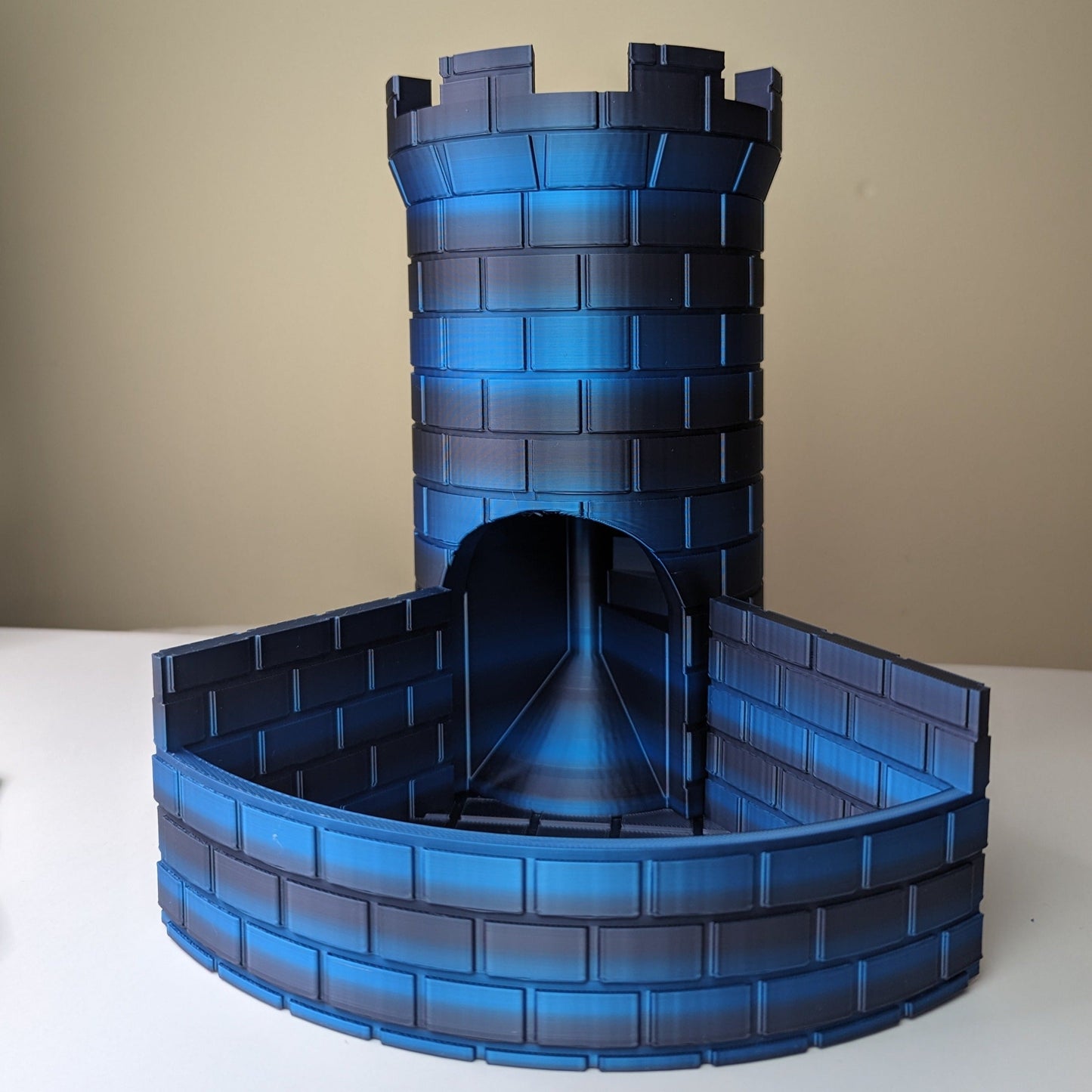 Dice Tower Cobblestone Castle - Various Colors