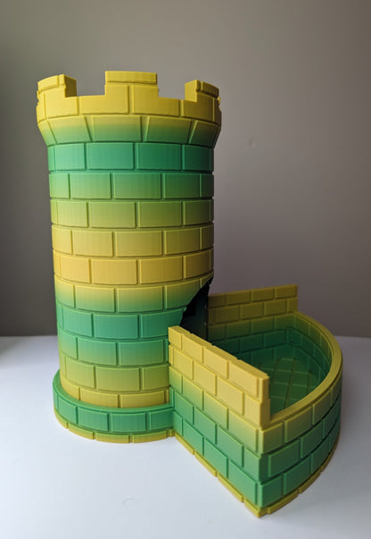 Dice Tower Cobblestone Castle - Various Colors