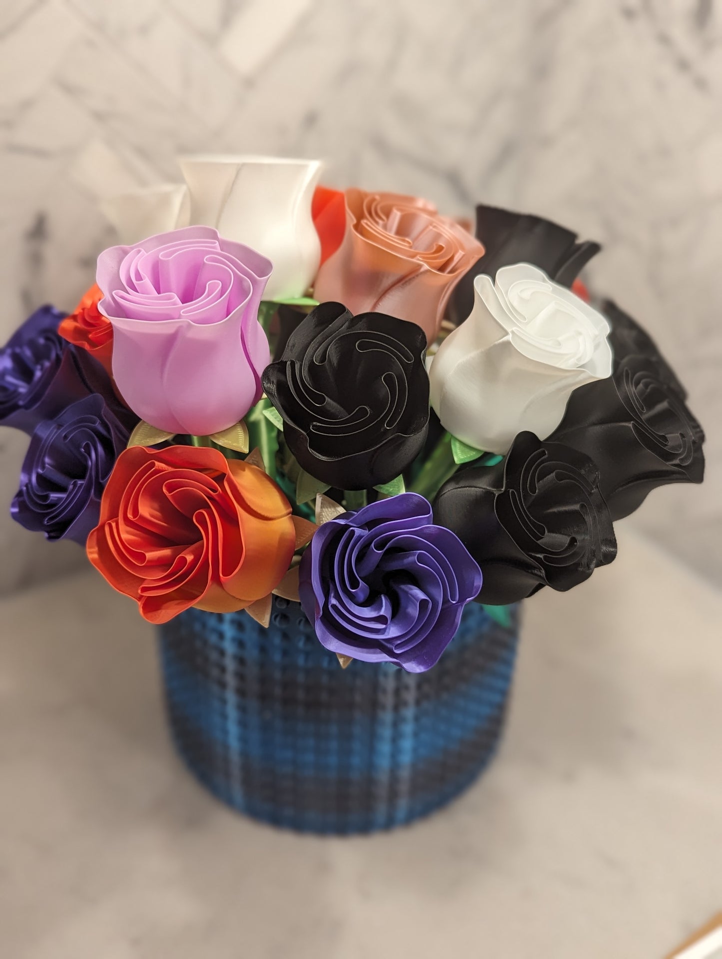 3d Printed Roses