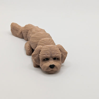 3d Printed Flexi Dogs - Doberman Pinscher, Doodle, Yorkshire Terrier (Yorki), French Bulldog, Samoyed, Scottish Terrier