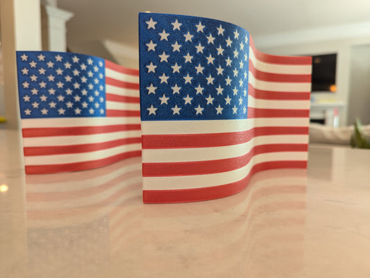 3d printed USA American Flag