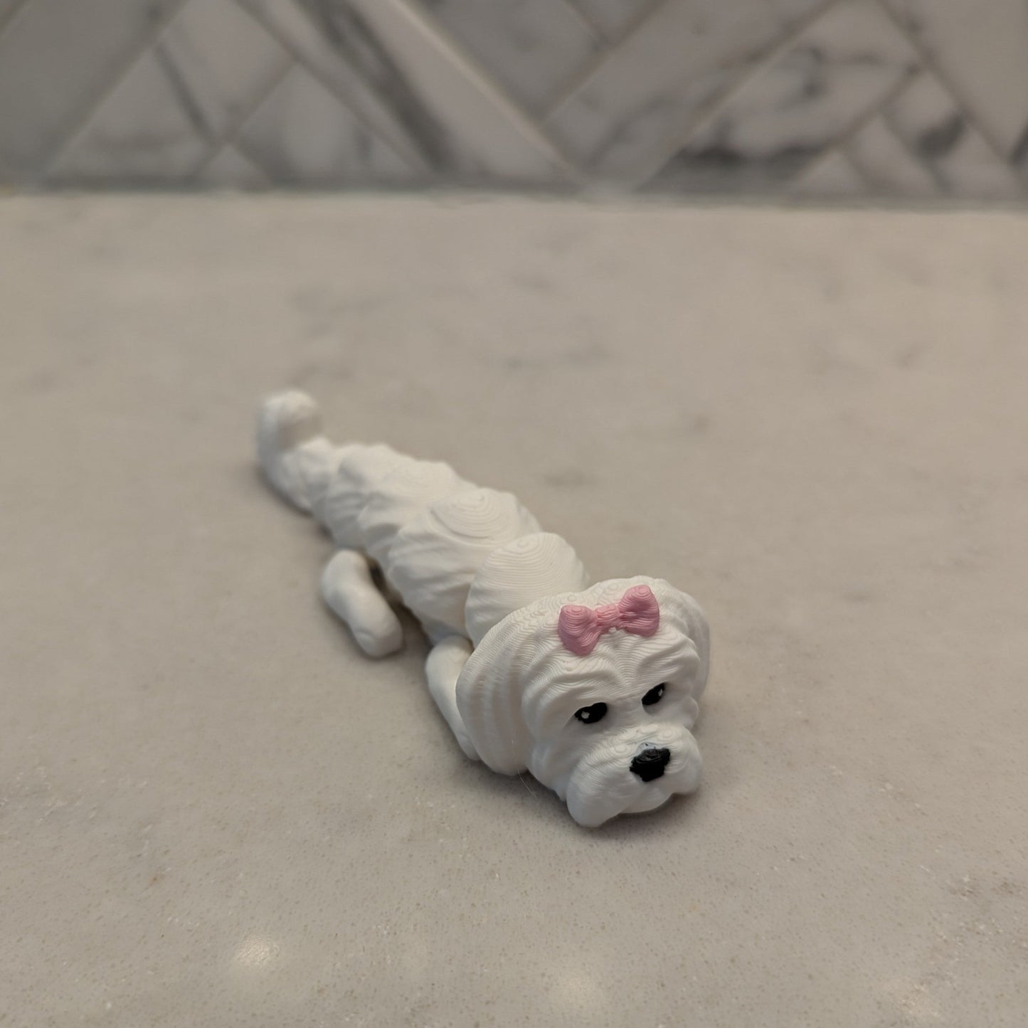 3d Printed Flexi Dogs - West Highland White Terrier, Beagle, Dachshund and Maltese