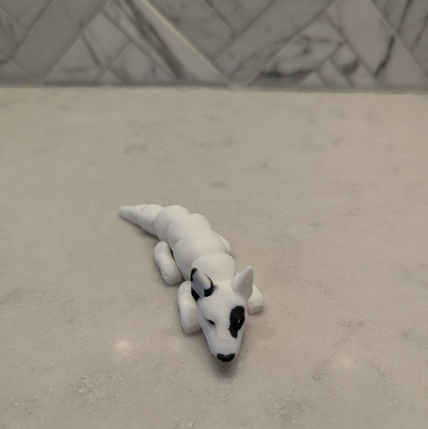 3d Printed Flexi Dogs - Great Pyrenees, Cocker Spaniel, English Bull Terrier