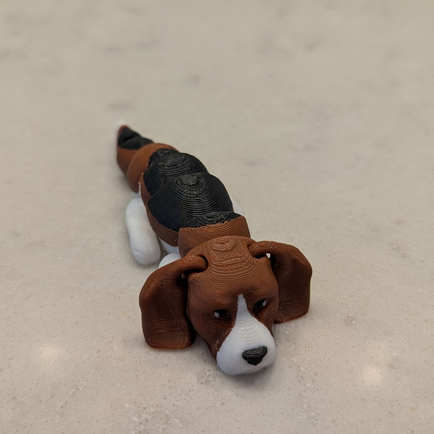 3d Printed Flexi Dogs - West Highland White Terrier, Beagle, Dachshund and Maltese