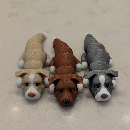 3d Printed Flexi Pitbull