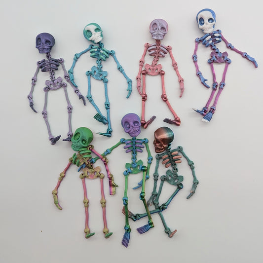 3D Printed Articulating Skeleton