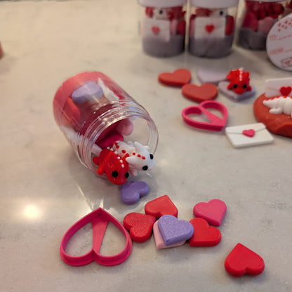 Play Doh Jar Valentines Theme