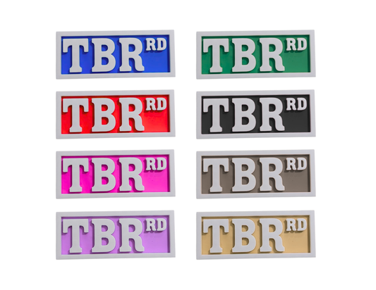 Book Shelf Road Signs - TBR