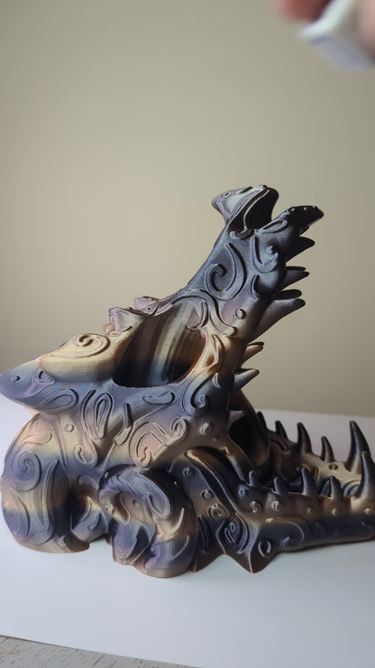 Dice Tower Dragon Skull - Various Colors